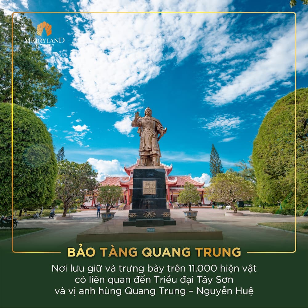 𝐁𝐚̉𝐨 𝐭𝐚̀𝐧𝐠 𝐐𝐮𝐚𝐧𝐠 𝐓𝐫𝐮𝐧𝐠: Nơi lưu giữ và trưng bày trên 11.000 hiện vật có liên quan đến Triều đại Tây Sơn và vị anh hùng Quang Trung – Nguyễn Huệ