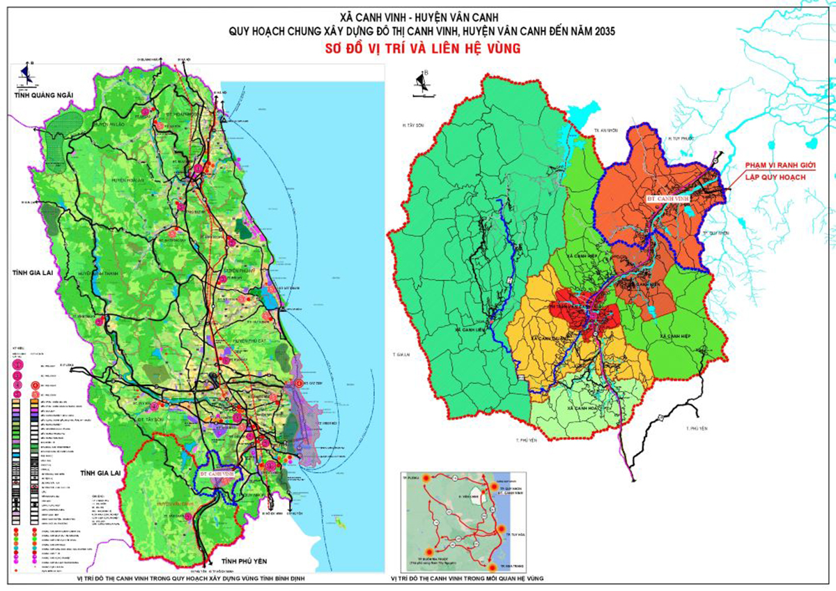 Bình Định lập quy hoạch chung đô thị Canh Vinh hơn 9.900 ha nằm bên cạnh thành phố Quy Nhơn