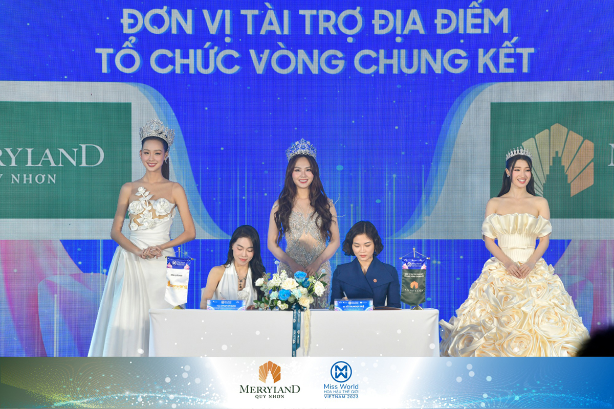 Năm thứ 2 liên tiếp Merryland Quy Nhơn tổ chức Miss World Việt Nam